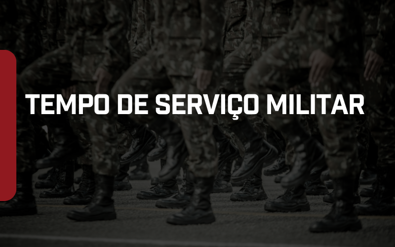 Foto Tempo Militar é reconhecido como efetivo serviço público