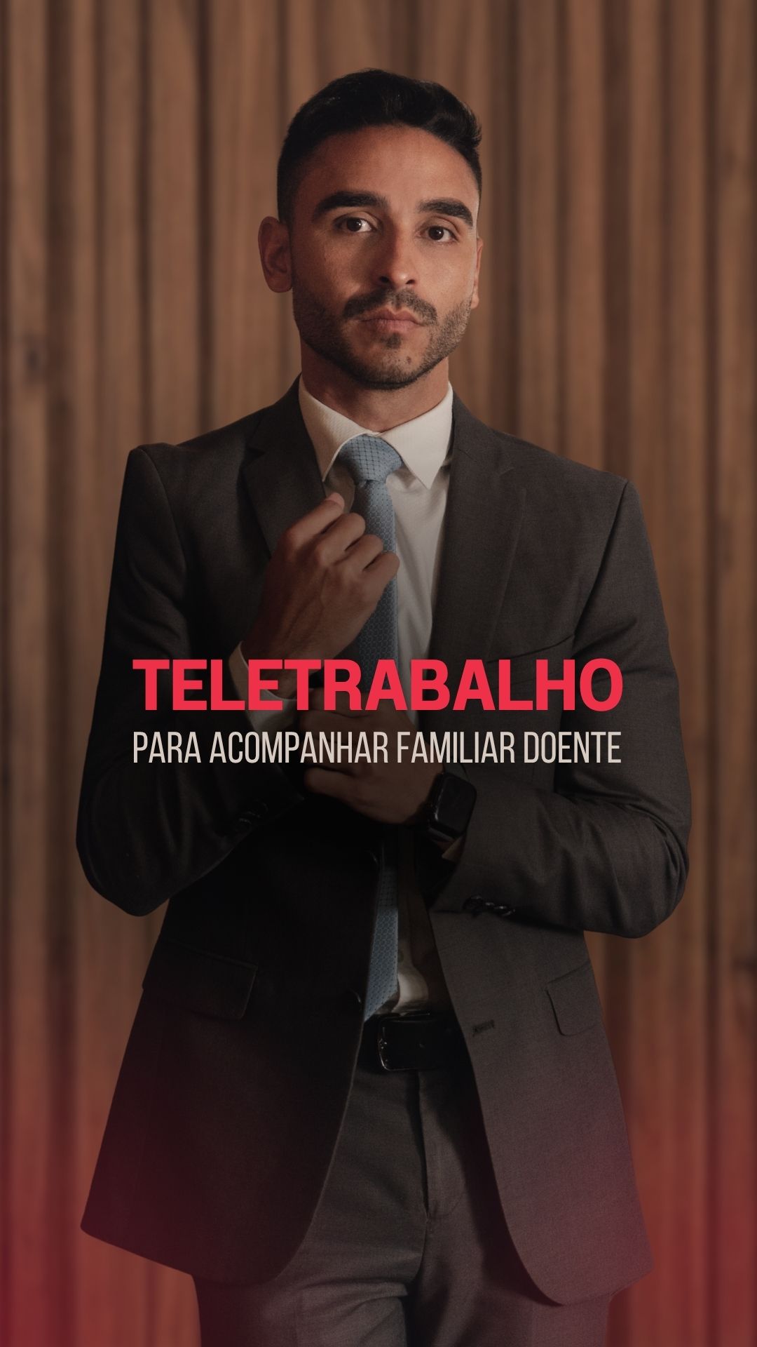 Capa do vídeo sobre teletrabalho para acompanhar familiar com doença grave