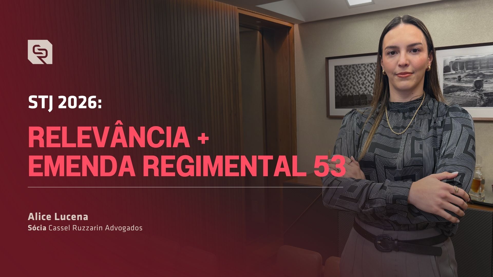 Vídeo sobre a Emenda e a Relevância da Questão Federal